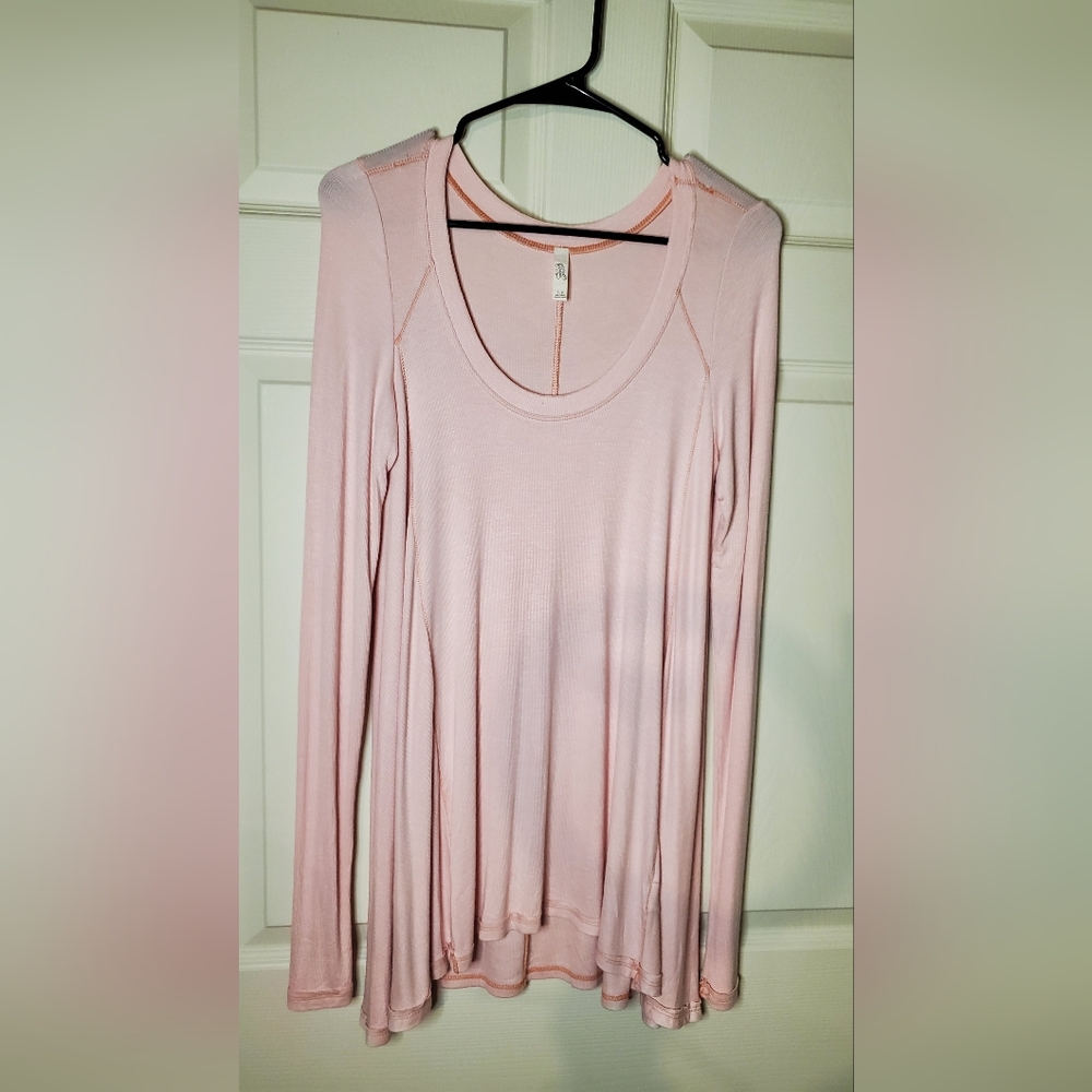 Free People Blush Long Sleeve Tee